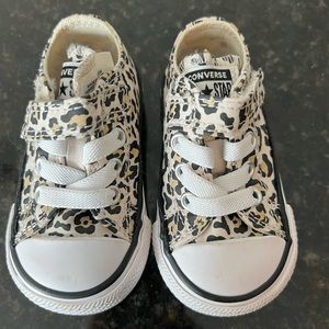 Cheetah Baby Converse